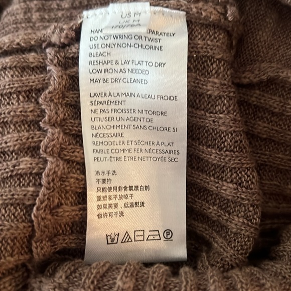 Free People Elegant Brown Ribbed Romber - Picture 13 of 14